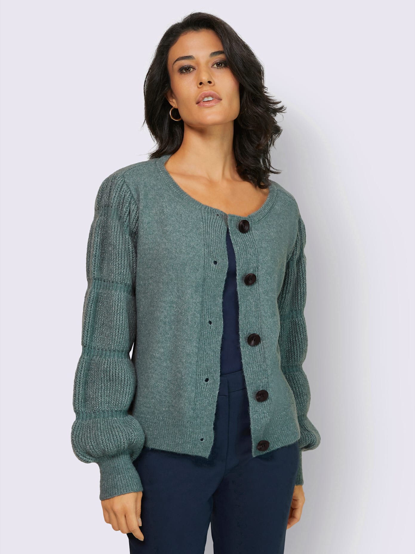 Cardigan 10% laine