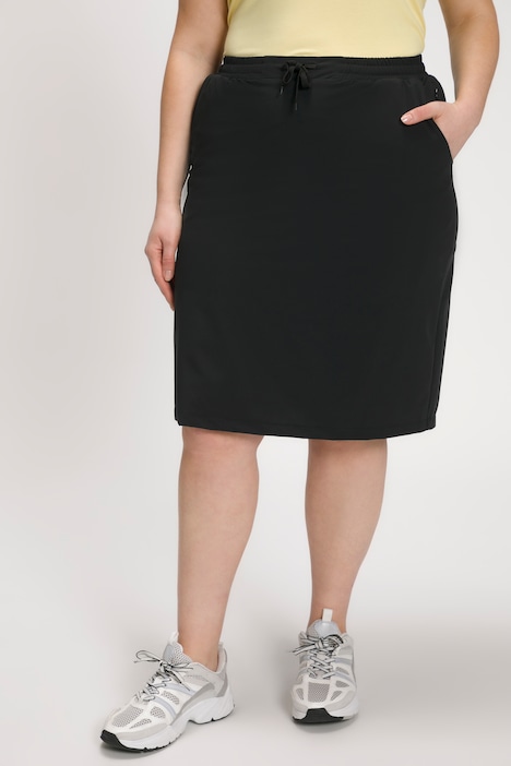 Skort, Rock mit Shorts, wasserabweisend, Elastikbund