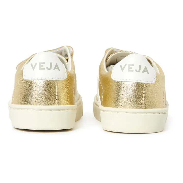 Veja Baskets Scratchs Esplar Cuir | Doré
