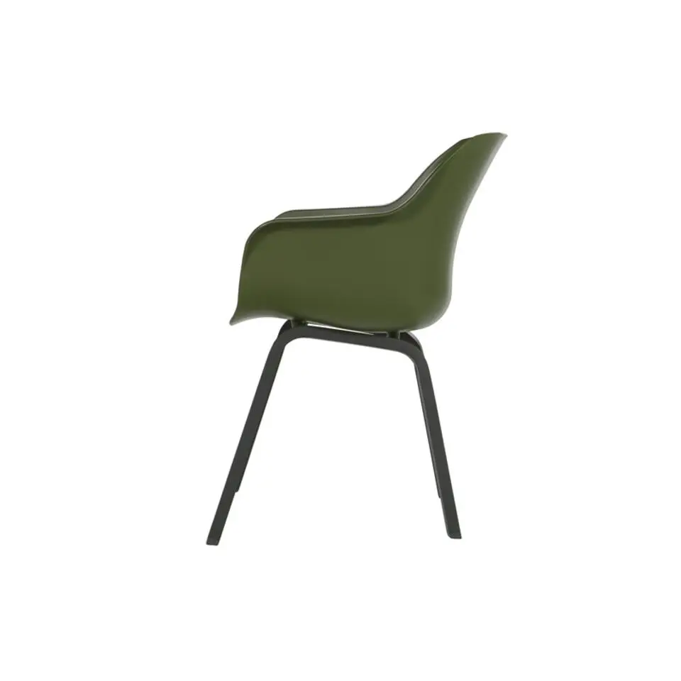 Hartman Sophie Element dining armstoel- moss groen - 4 st.