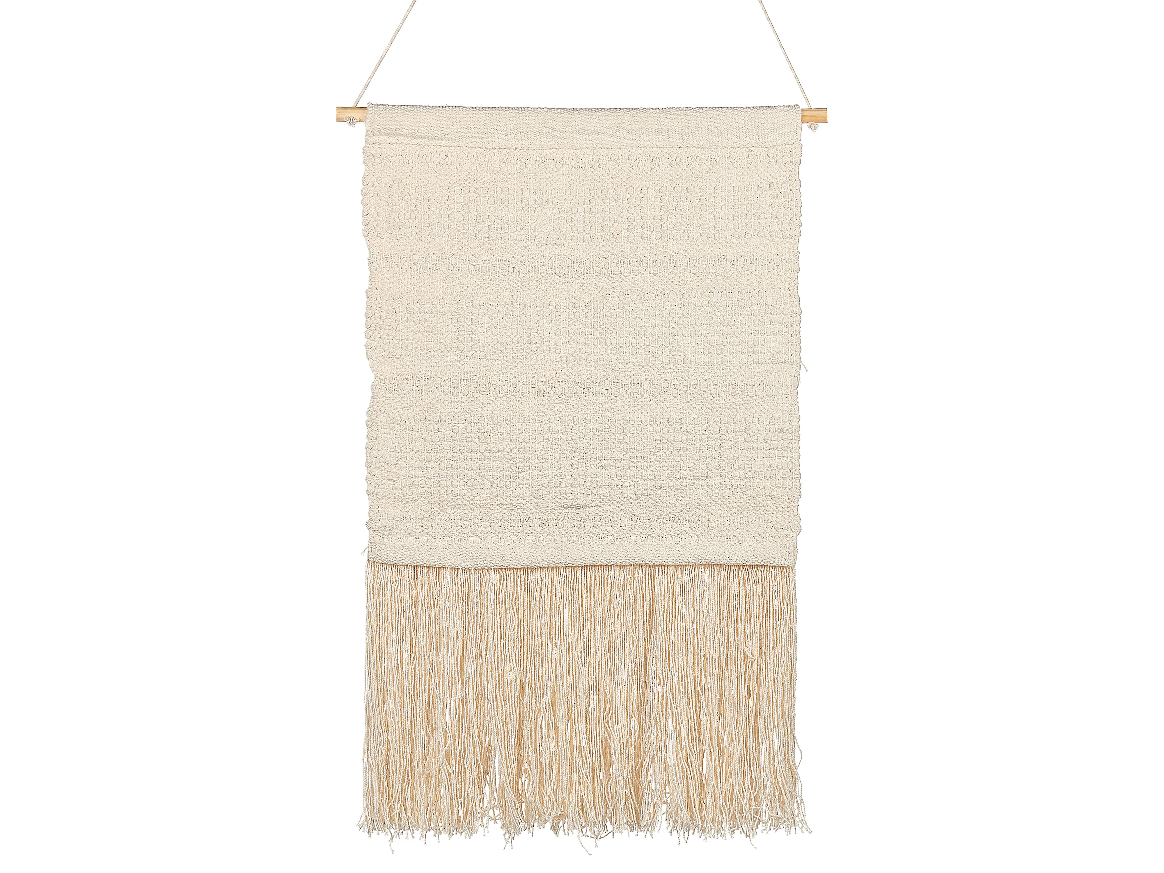 Stoffen wanddecoratie KAMOKE Katoen 103 cm Beige