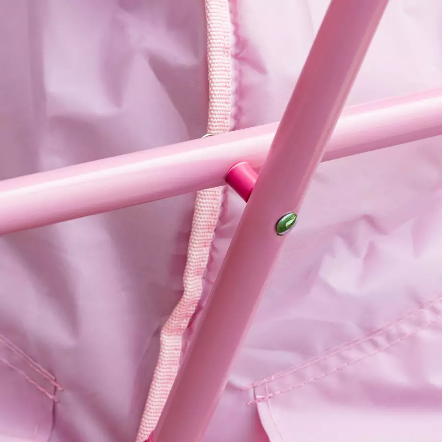 HOMCOM Campingstuhl mit Faltbarkeitsfunktion rosa