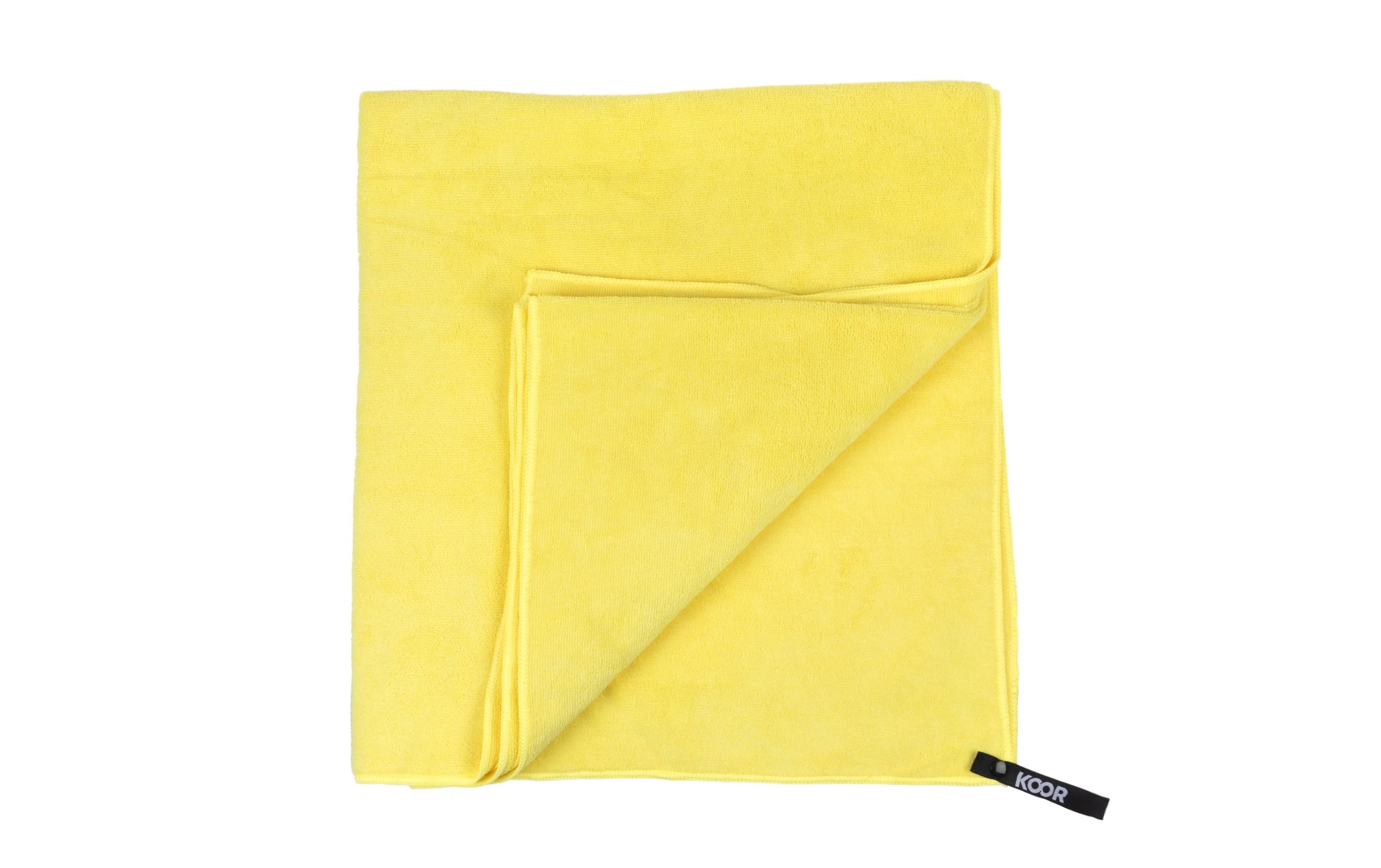 KOOR Badetuch »Soft Giallo«