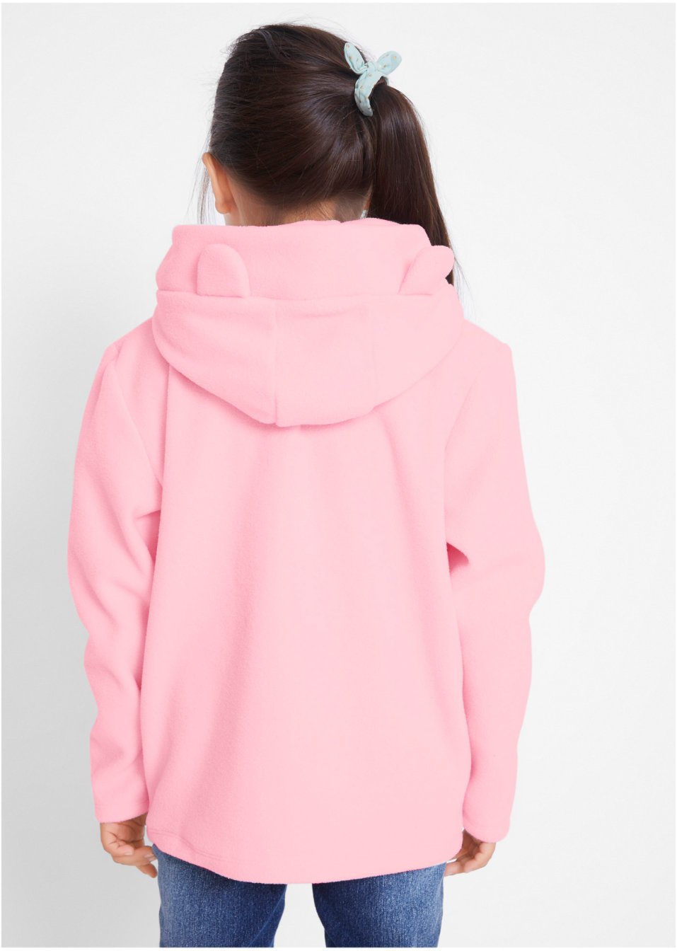 T-shirt polaire à capuche fille