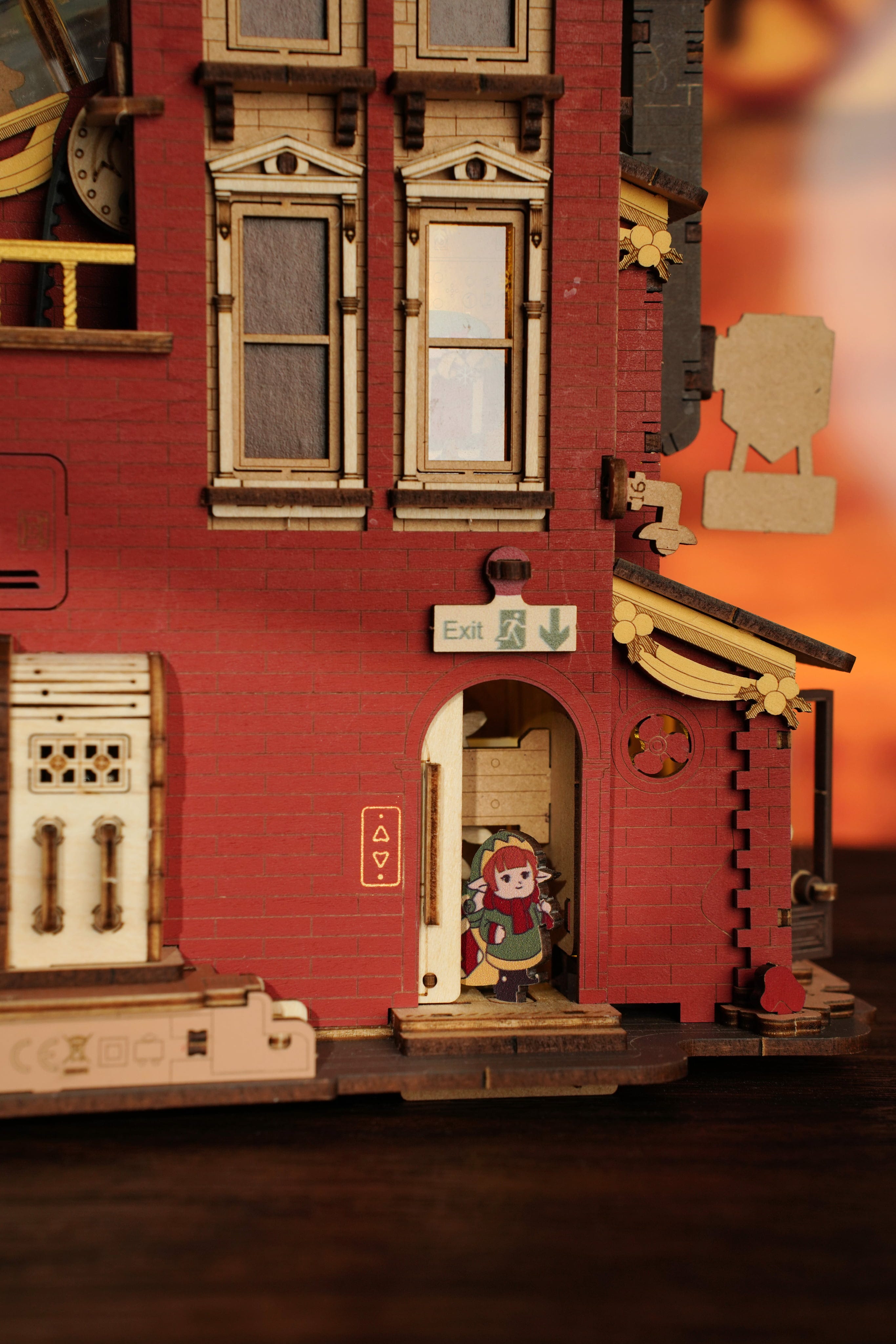 ROKR  Dream Gift Factory    3D Holzpuzzle: Ein Ort, an dem Geschenke geboren werden