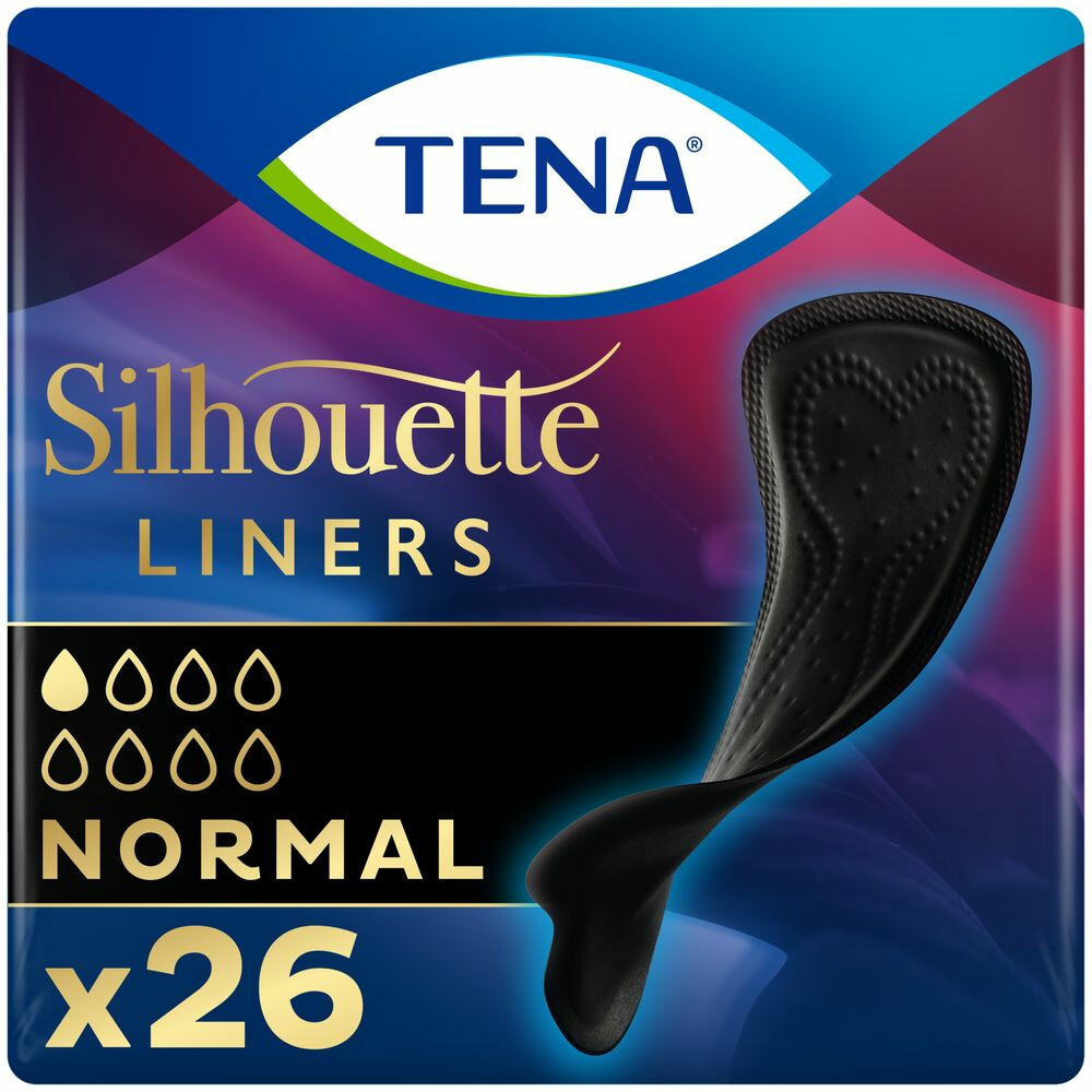 TENA Silhouette Pads Black Normal26 stuks