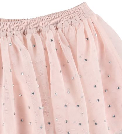 Stella McCartney Kids Tüllrock - Rosa m. Pailletten