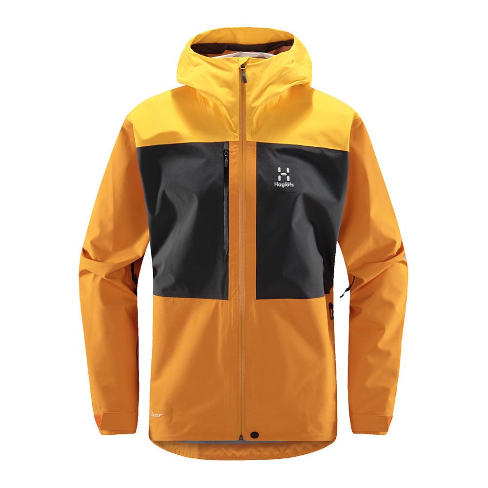 Haglöfs FRONT PROOF - Veste Homme sunny yellow/desert yellow