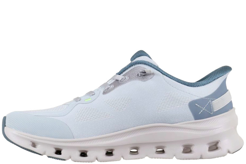 SKECHERS GLIDE STEP PRO. - PURE MOTION TURQUOISE SLIP-INS