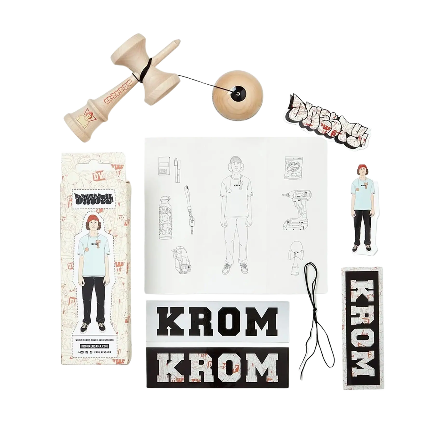 KROM Dwesty Pro MOD Kendama | SkatePro
