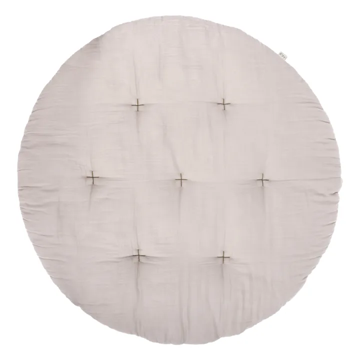 Numero 74 Tapis futon rond en coton bio | Powder S018