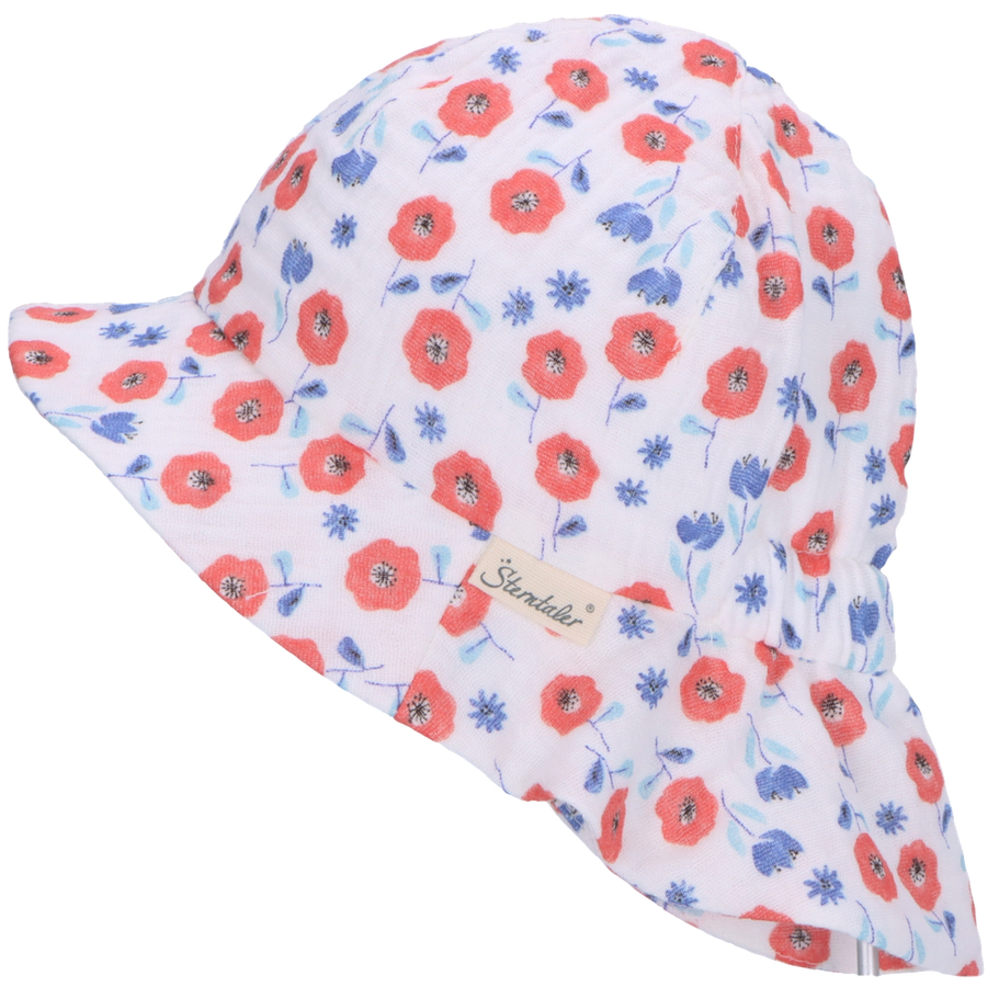 Sterntaler Sonnenhut Mohnblumen ecru