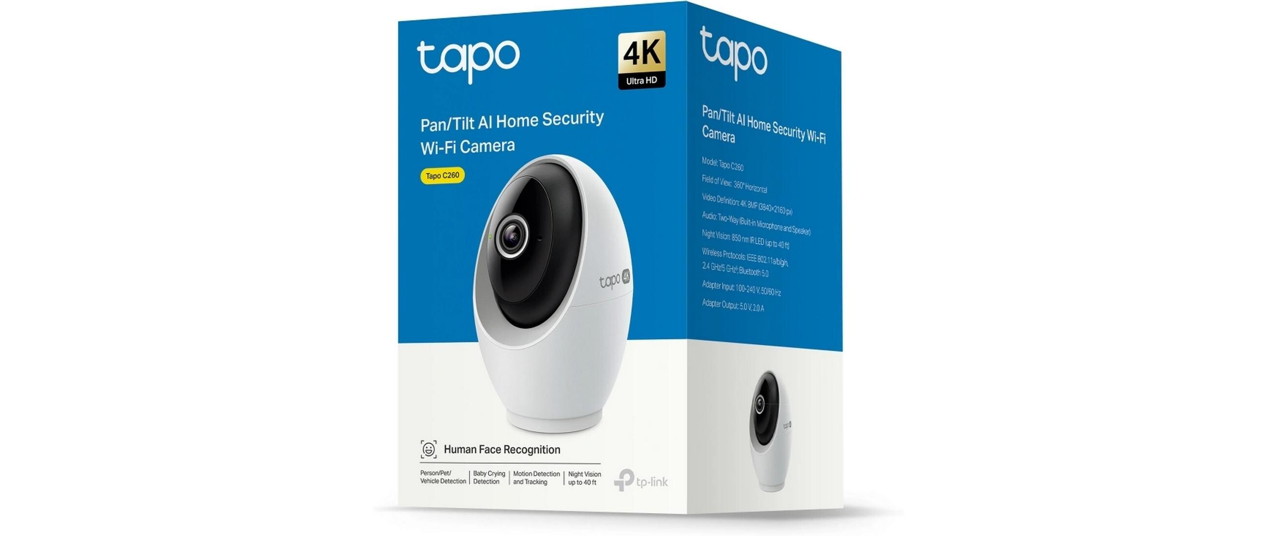 Netzwerkkamera Tapo C260Schwenken/Neigen AI Home Security Wi-Fi Kamera