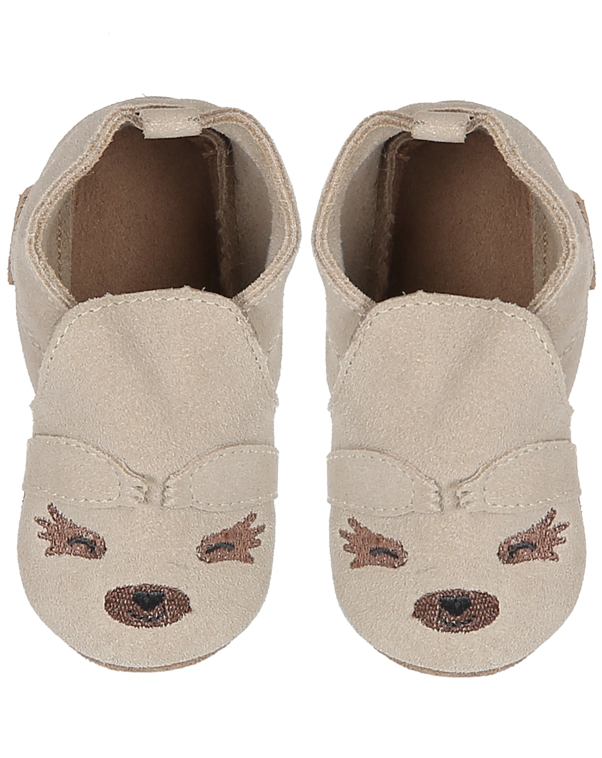 Krabbelschuhe FAULTIER in cement