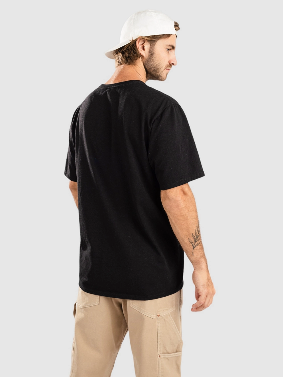 Patagonia Forge Mark Crest Pocket Responsibili T-Shirt ink black