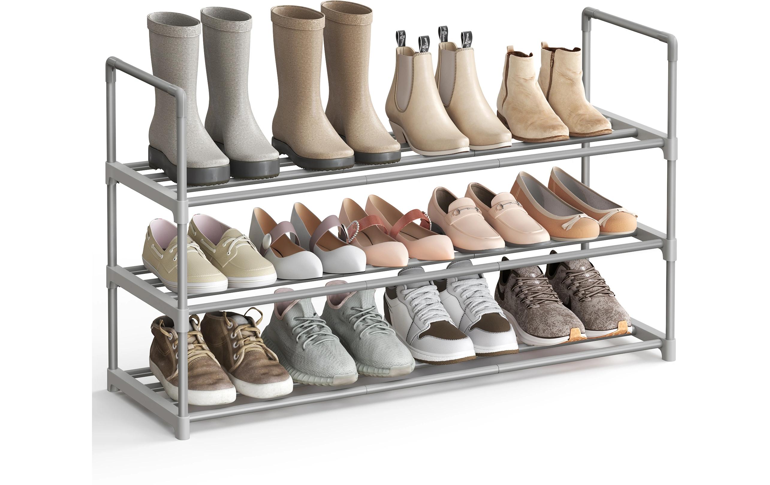 Schuhregal 92 x 55 cm, GrauSchuhablage