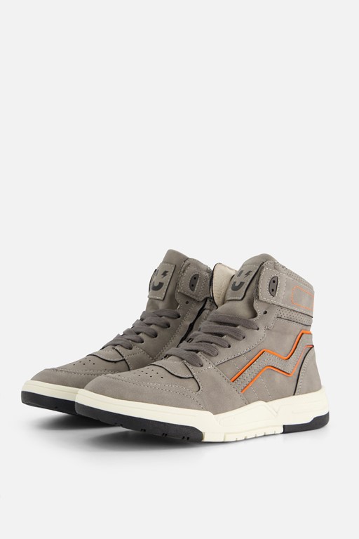 Muyters Sneakers grijs Imitatieleer