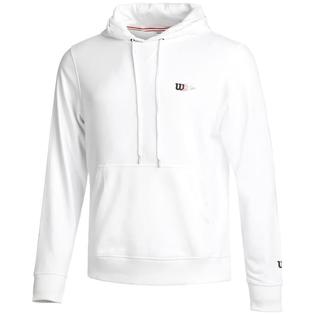 Wilson M Triblend Hoodie Br Wt Pdl, Padel og tennissweater herrer