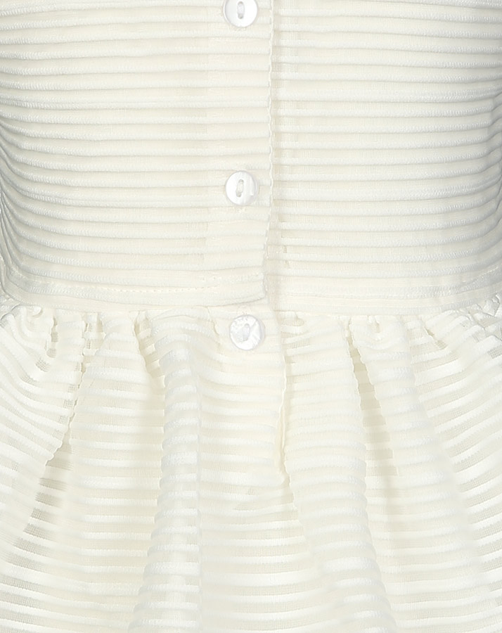 Tüll-Kleid CLASSIC GIRLS gestreift in offwhite