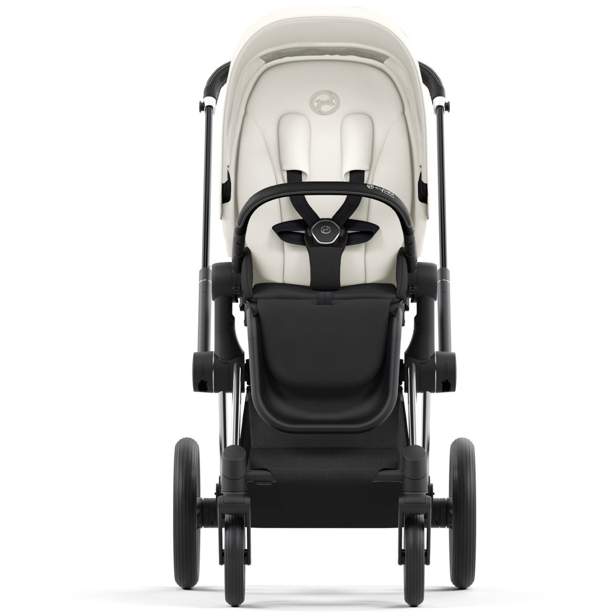 CYBEXCYBEX   Priam 4.0 Chrome Black Kombikinderwagen off white light beige