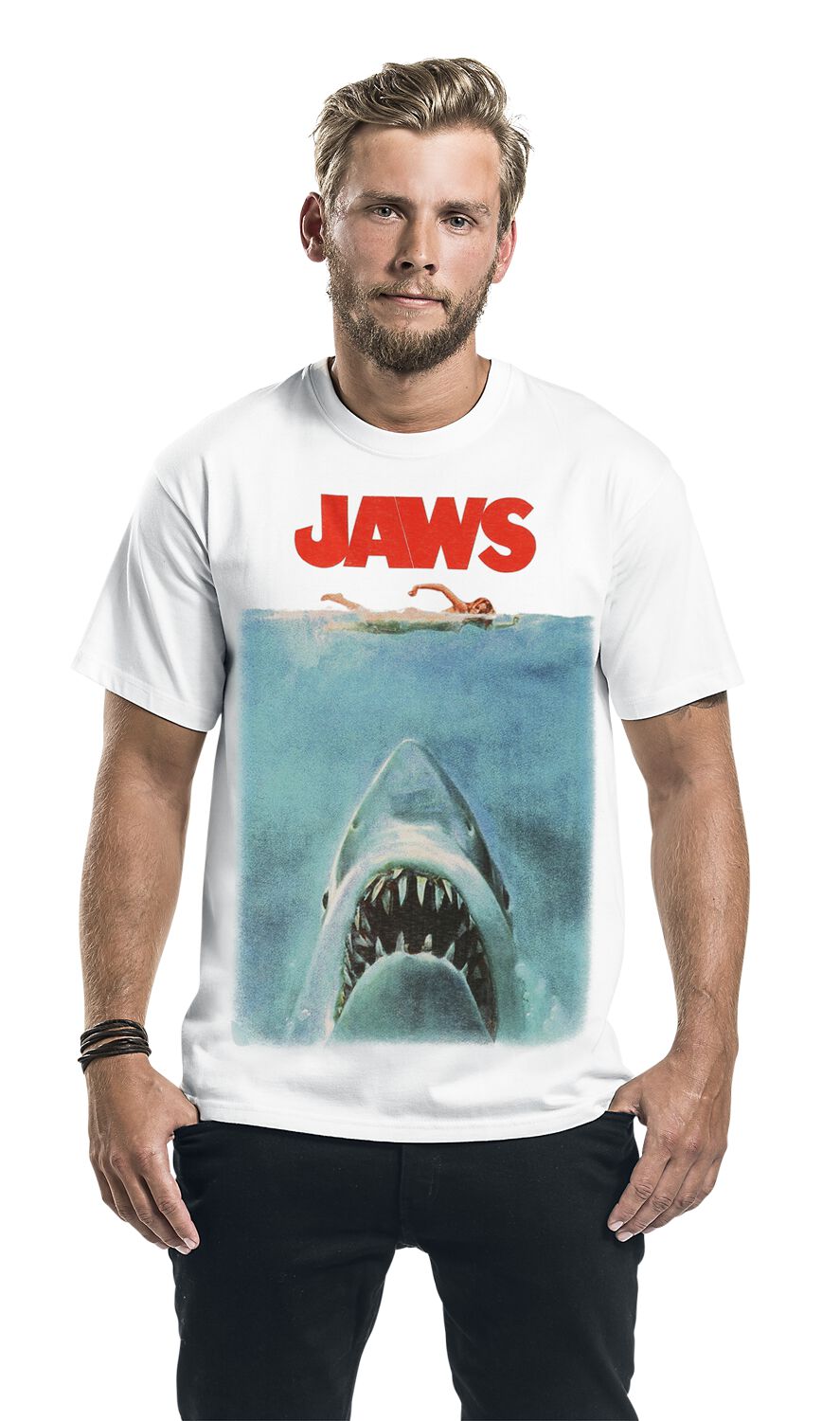 Poster | Jaws T-Shirt Manches courtes