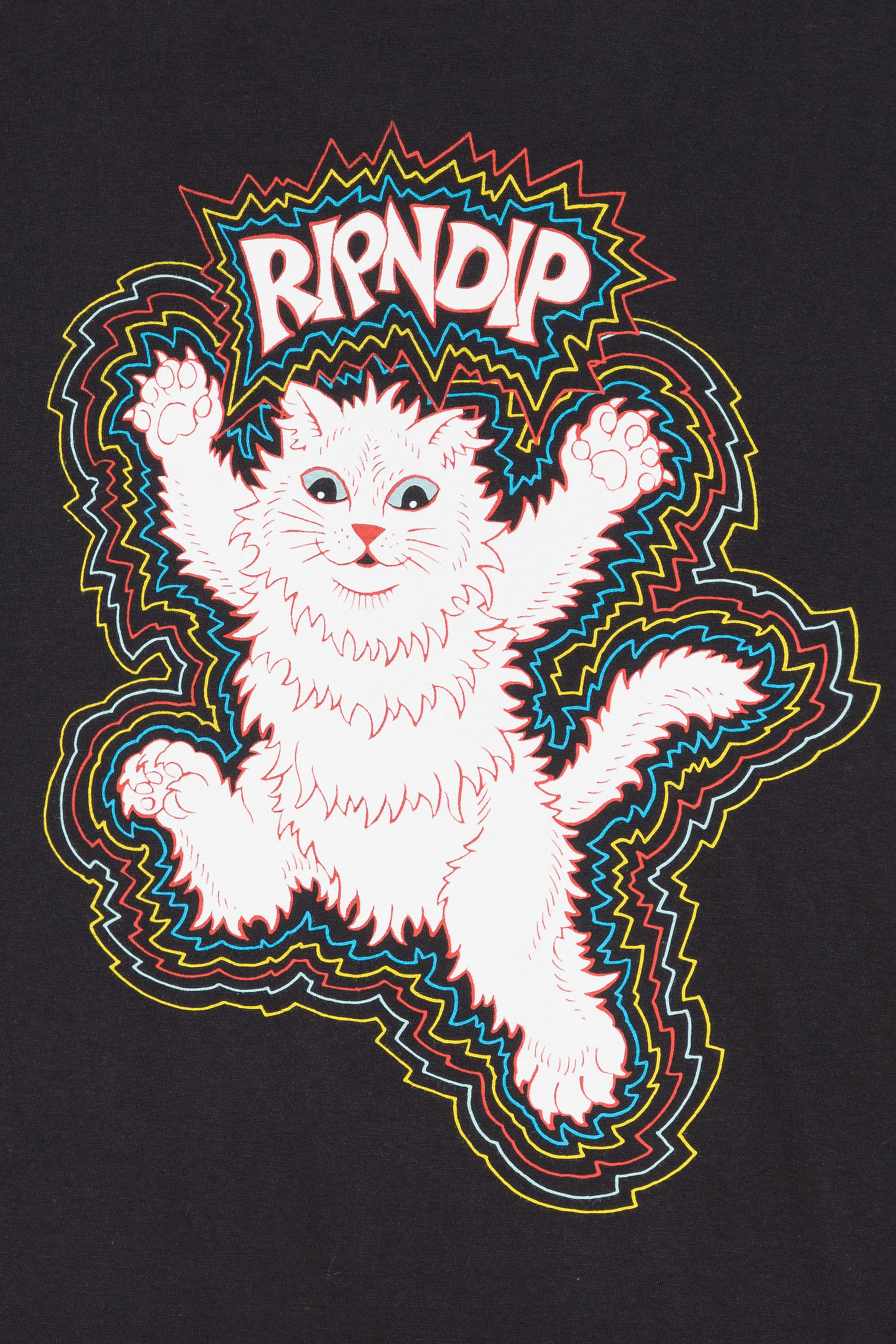 RIPNDIP T-shirt Big Pussy Energy Tee Noir