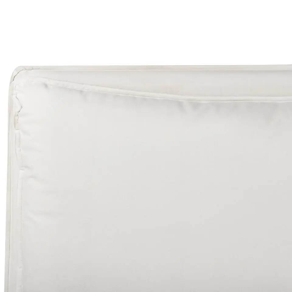 BAJONNA - Tweepersoonsbed - Off-white - 160 x 200 cm - Stof