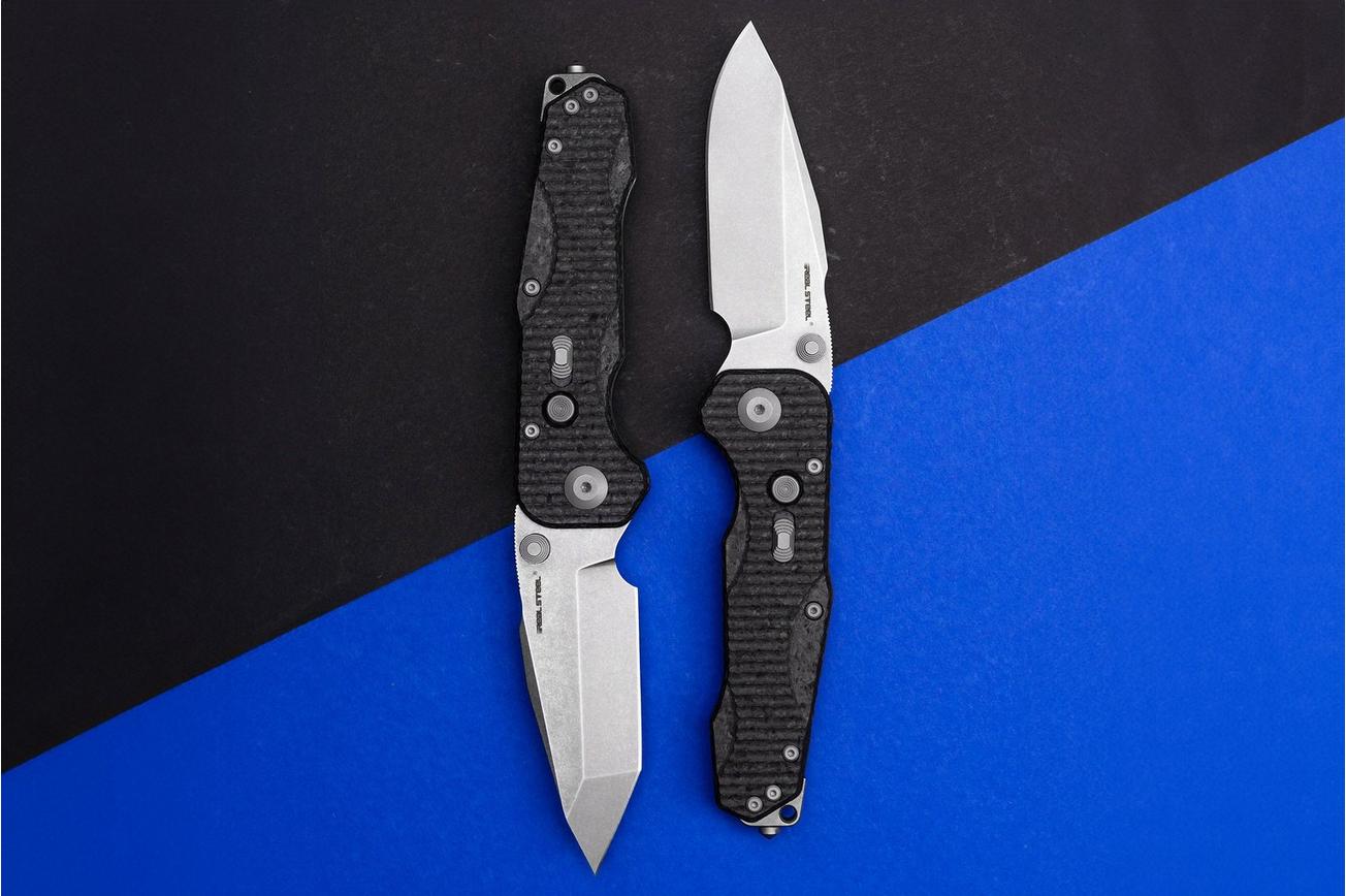 Real Steel 9914 Evolution, Carbonfiber Titanium, Tanto zakmes, Carson Huang design