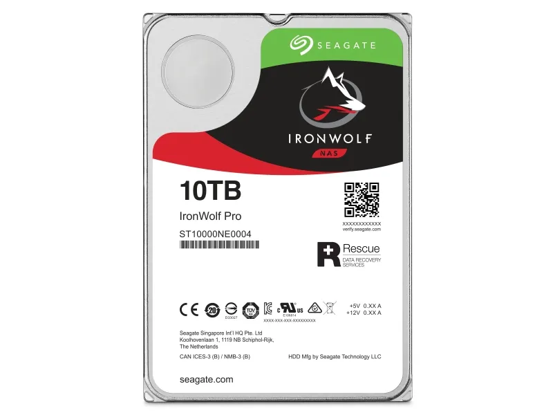 Seagate IronWolf Pro ST10000NT001, 3,5