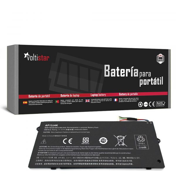 Voltistar Bateria para Portatil Acer Chromebook 11.6