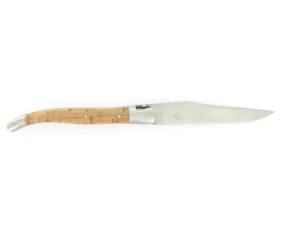 Laguiole 12 cm LYS - Genévrier - 2 mitres Couteau de poche par Laguiole en Aubrac