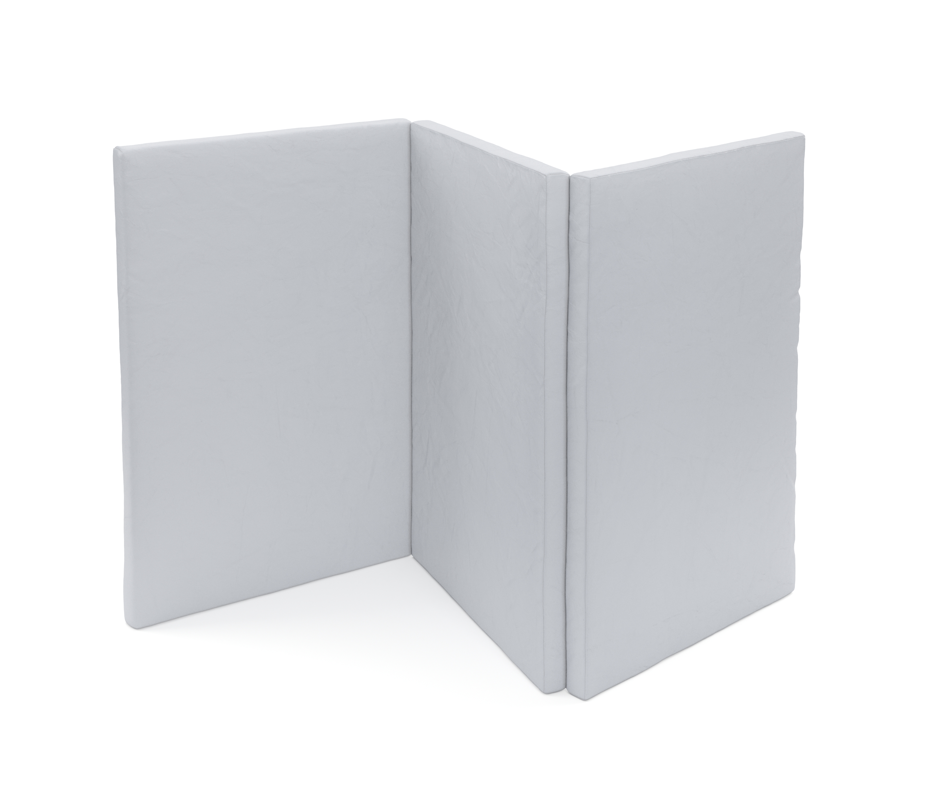 Matratze Babybett 120 x 60 cm grau
