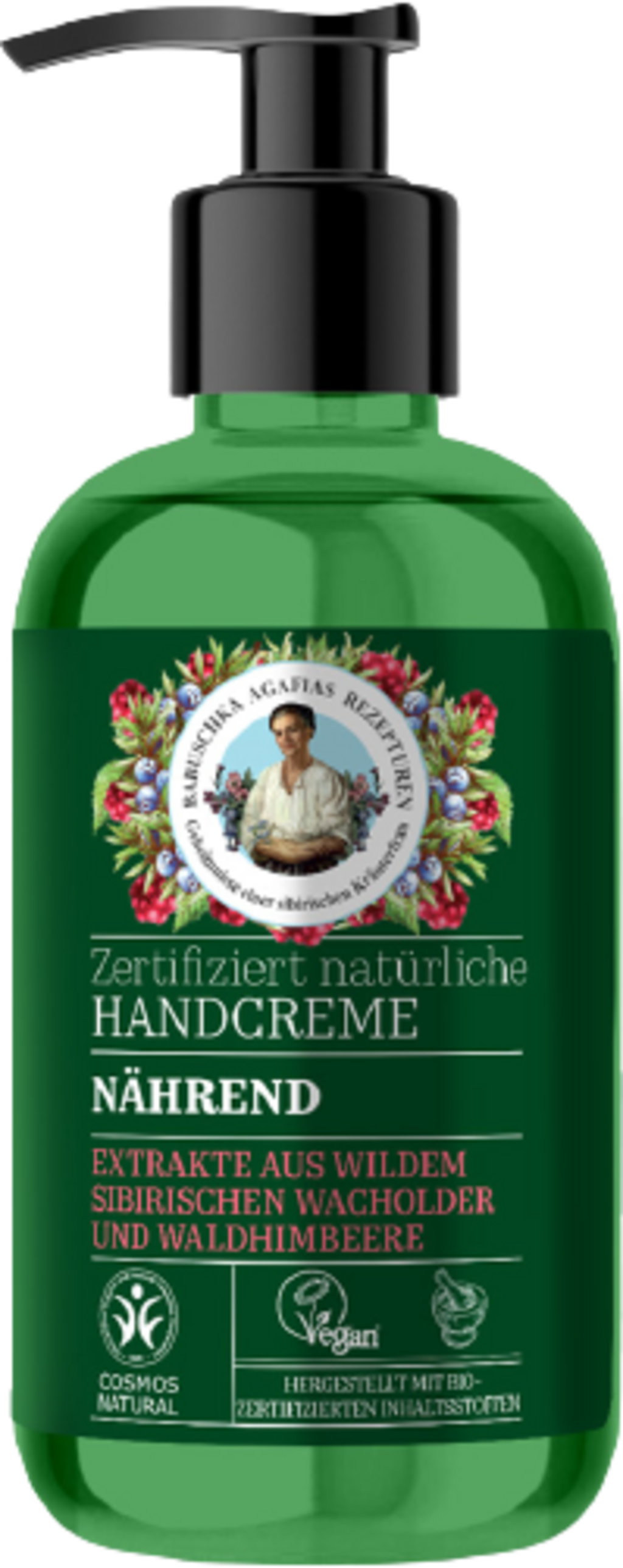 Green Agafia  Nährende Handcreme, 300 ml