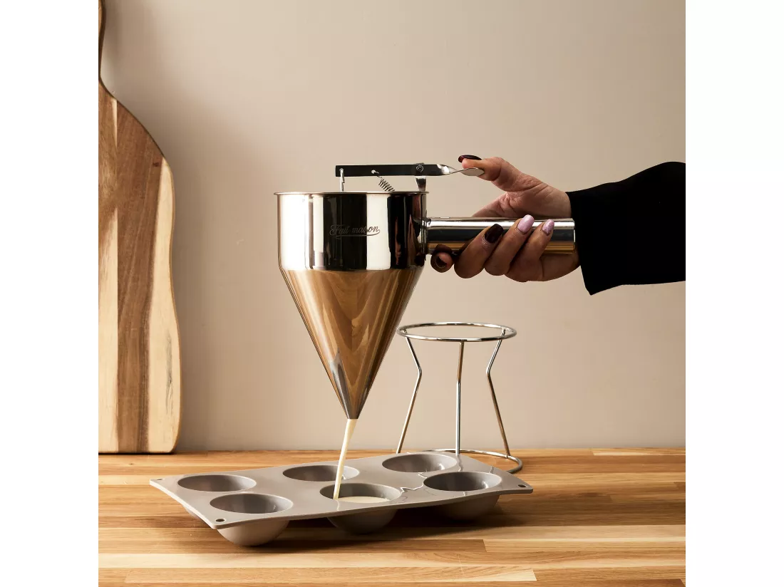 Entonnoir A Piston Inox