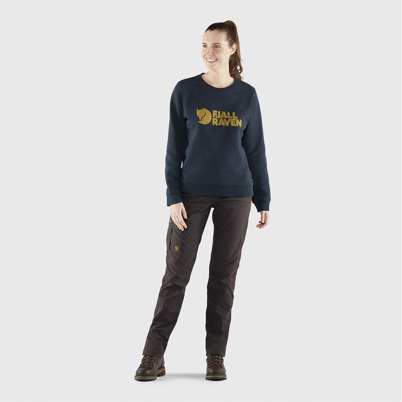 Fjällräven Damen Logo Pullover