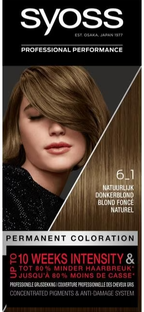Syoss Color 6-1 Natuurlijk Donkerblond 1ST