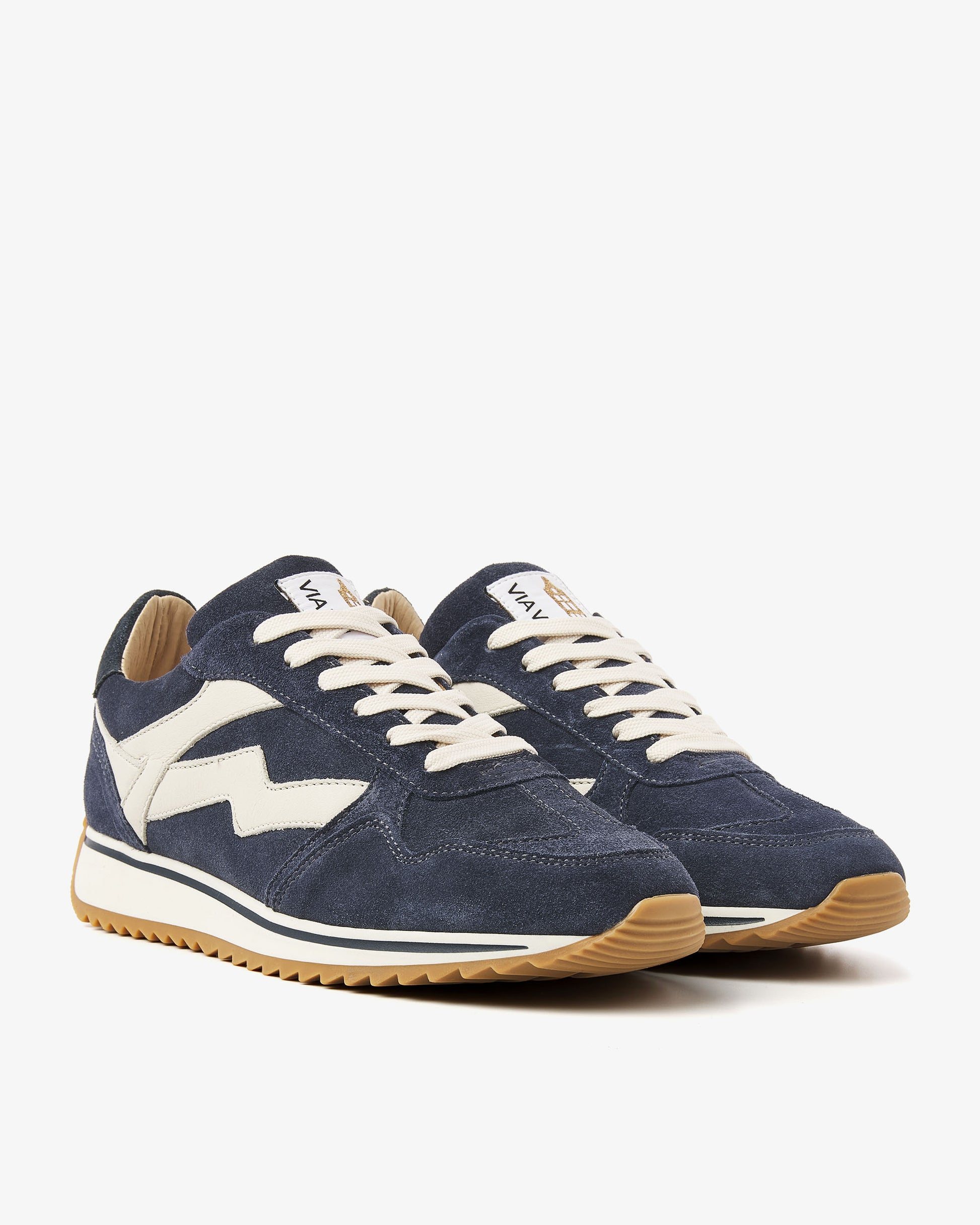VIA VAI blauwe dames sneakers Mikki Alex