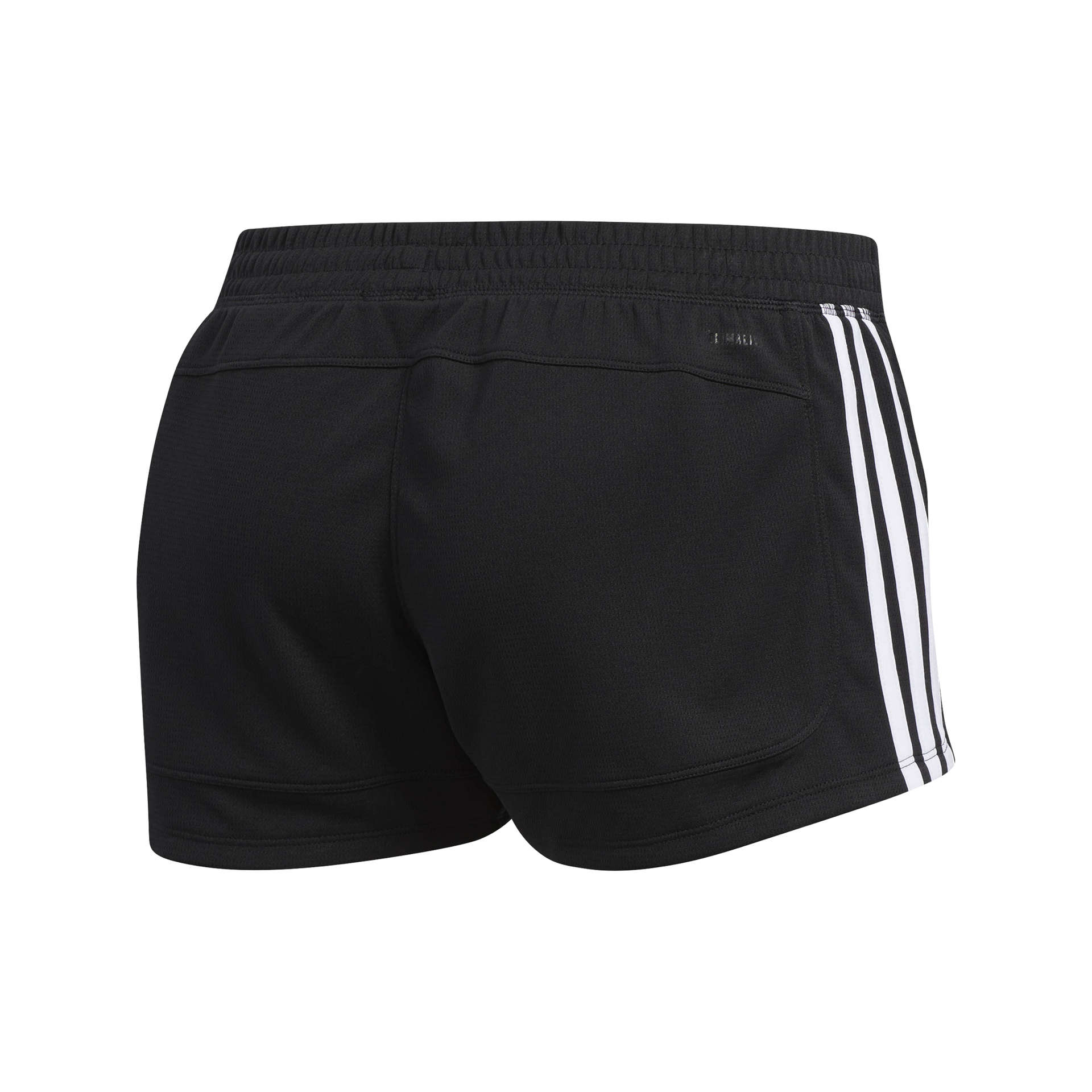 adidas Paces 3 Stripes Hardloopbroek Kort Zwart Dames