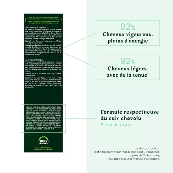 René Furterer Forticea Shampoo Fortificante Suave de Origem Natural 200ml