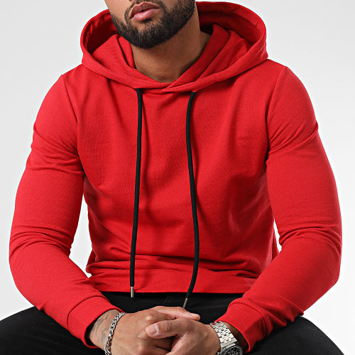 Sweat Capuche Oversize 2354 Rouge