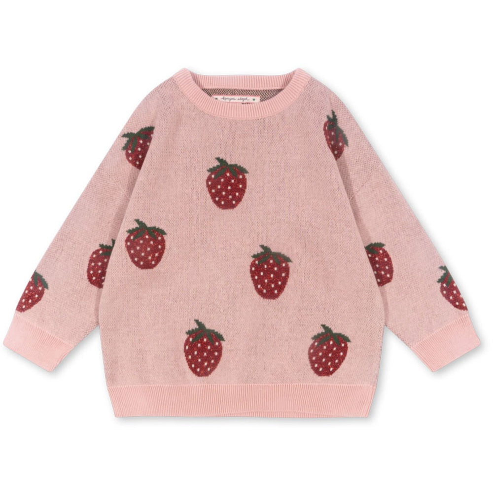 Køb Konges Sløjd Strawberry Lapis Lurex Strik Bluse
