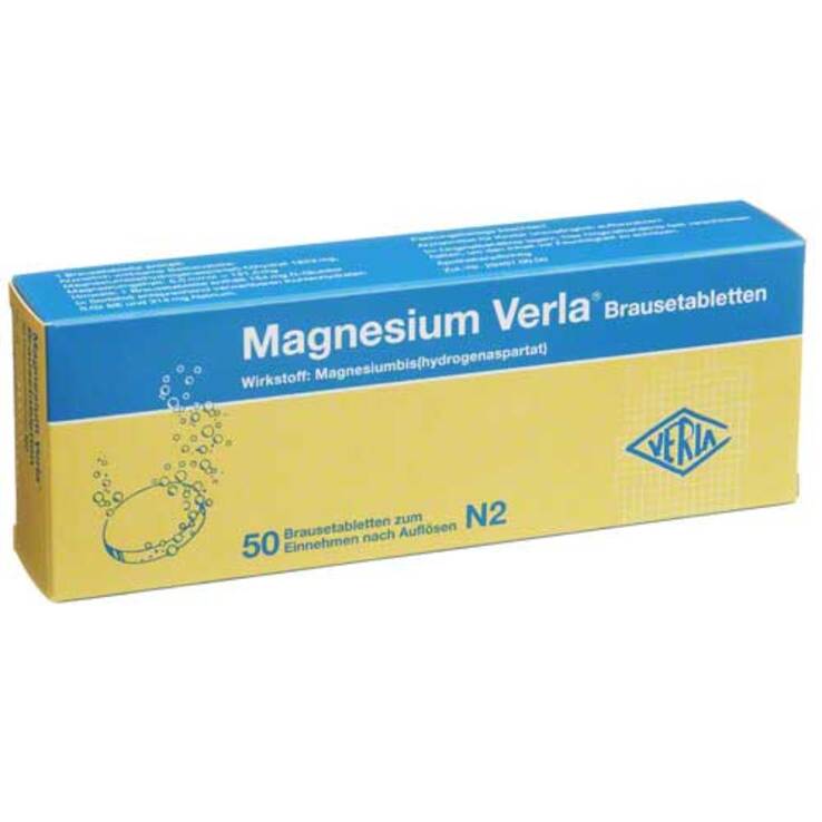 Magnesium Verla Brausetabletten, 50 St