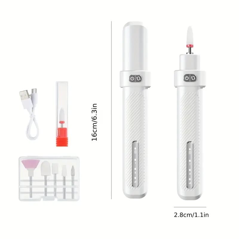 Beautyronics - USB oplaadbare nagelboor