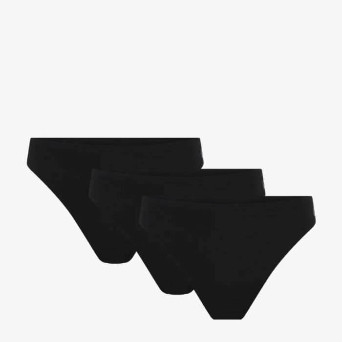 Urban Quest Dame Undertøj og basislag Bamboo String Brief 3-Pack Sort