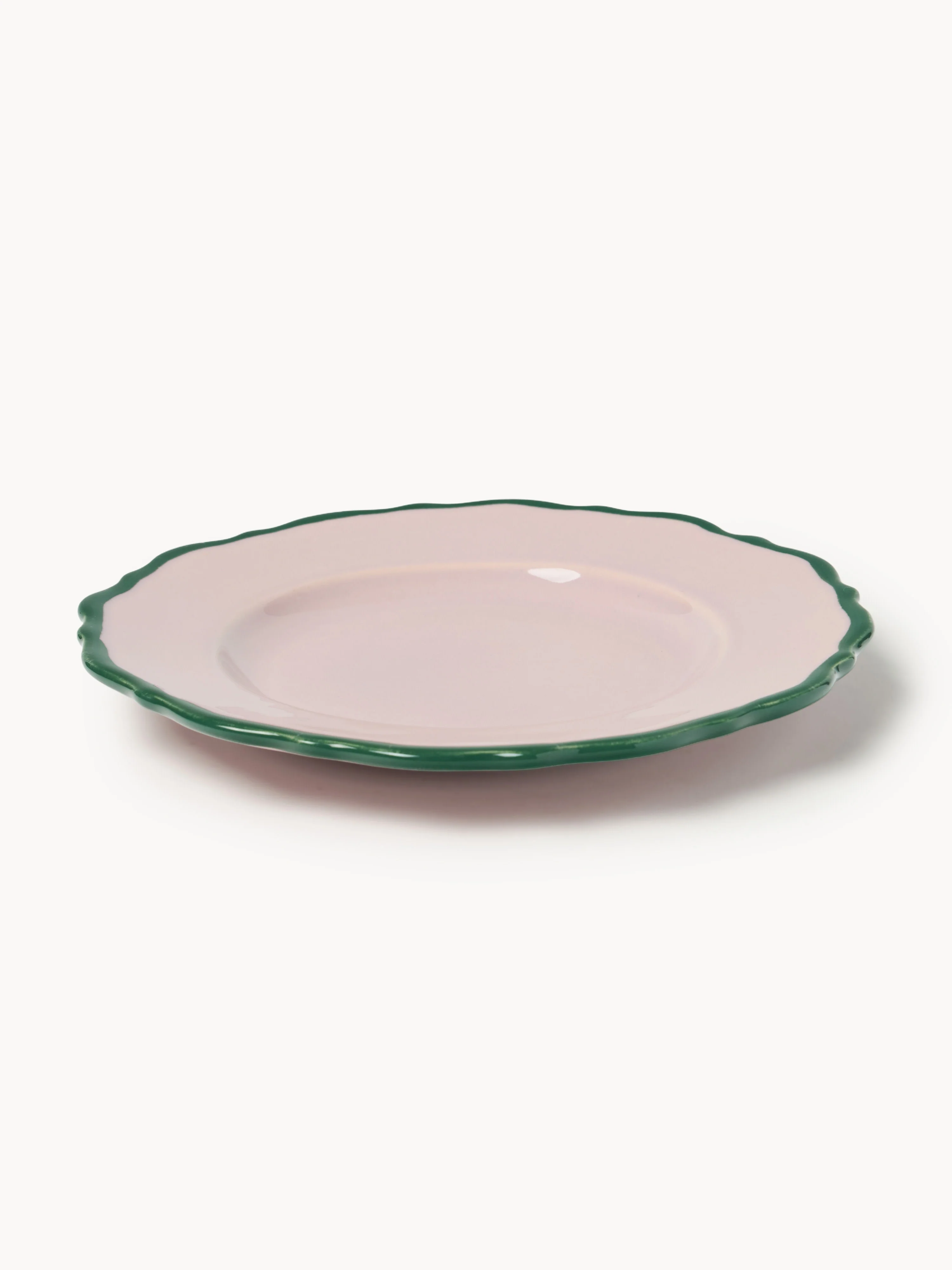 Ontbijtborden Crumble, 4 stuks LAVENDEL