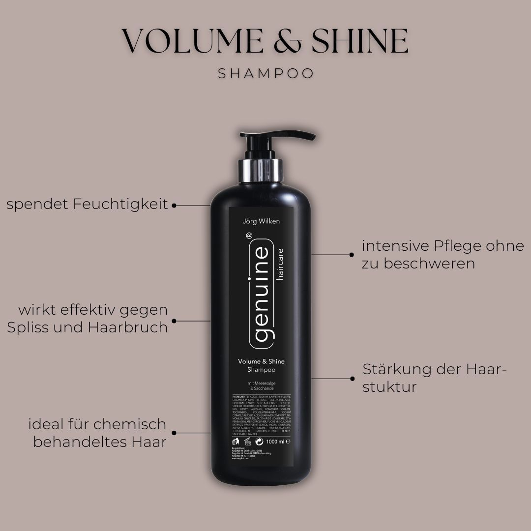 genuine haircare - Volume & Shine Shampoo
