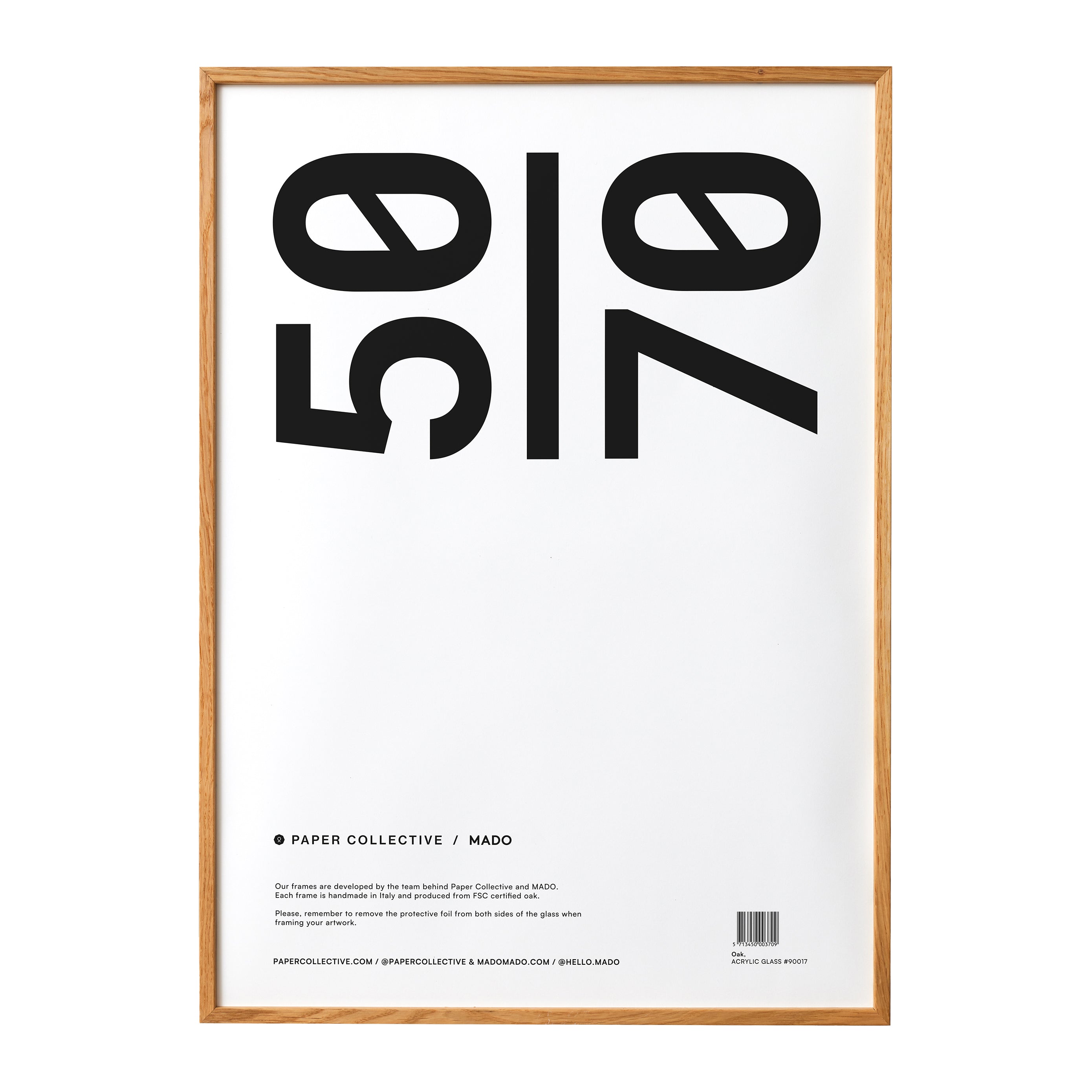 Paper Collective Frame Lijst 50 x 70 cm - Oak