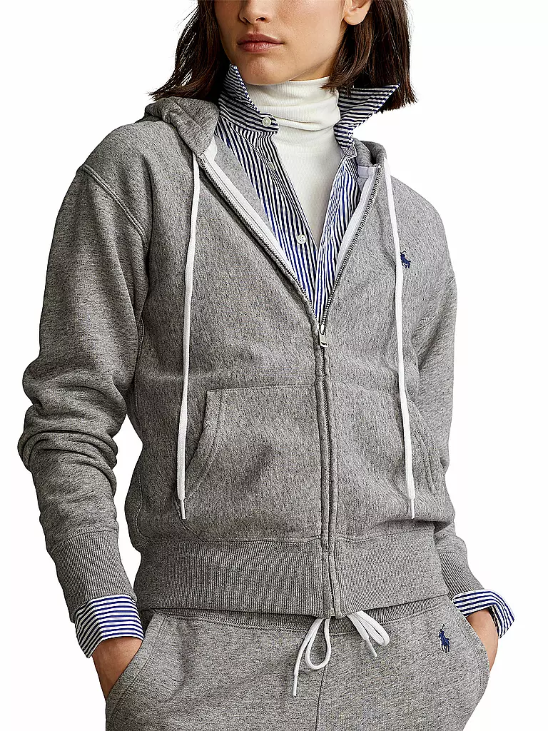 POLO RALPH LAUREN Sweatjacke grau
