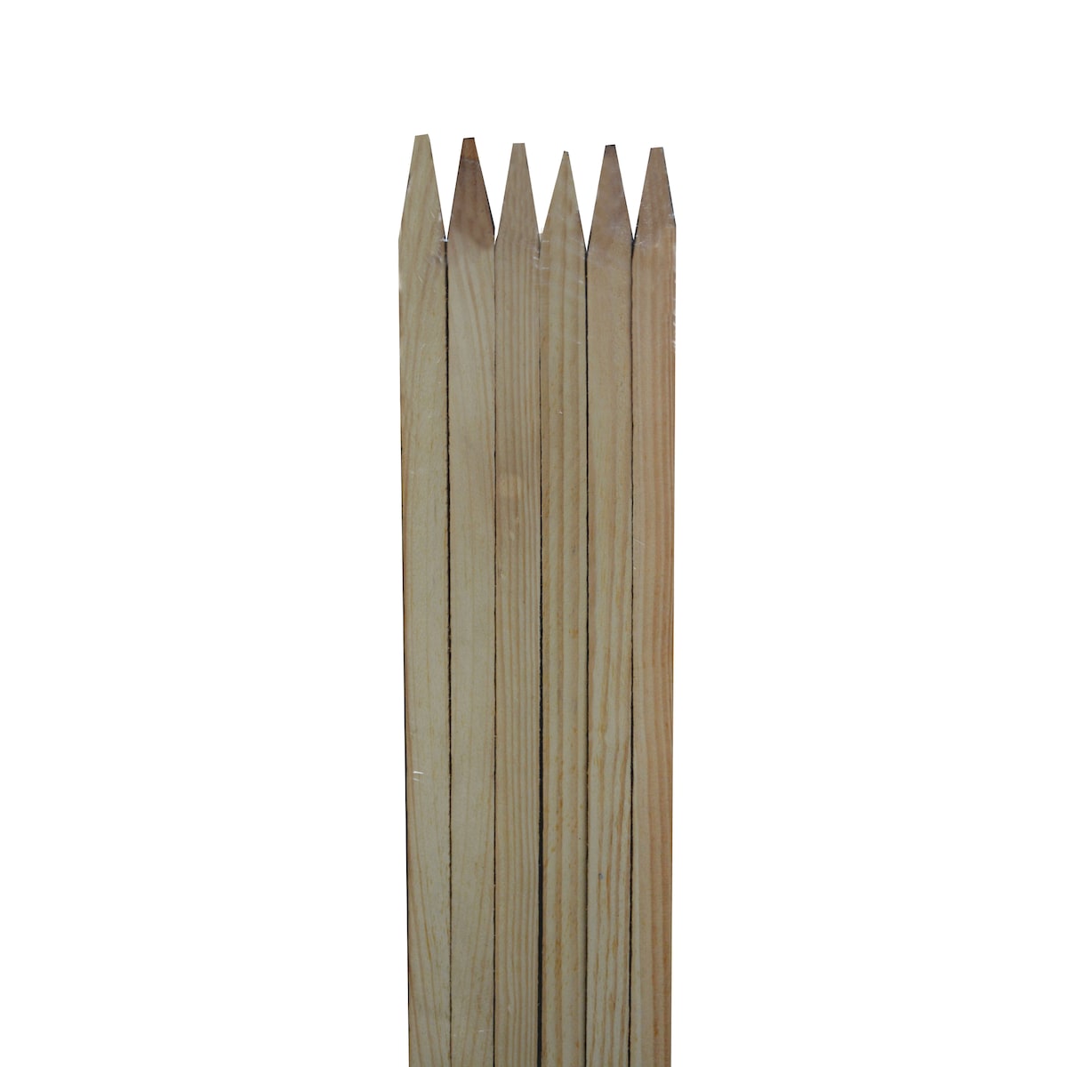 Blomsterpinnar i hardwood – 180 cm – 5 st.