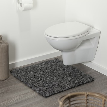 Sealskin WC mat Misto Zwart 60x60 cm